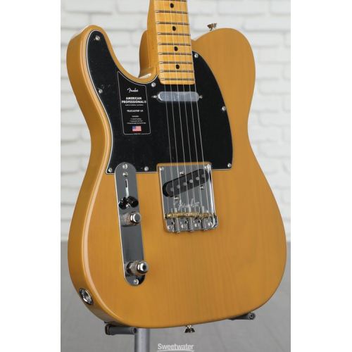  Fender American Professional II Telecaster Left-handed - Butterscotch Blonde with Maple Fingerboard