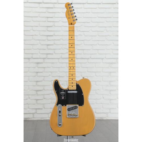  Fender American Professional II Telecaster Left-handed - Butterscotch Blonde with Maple Fingerboard