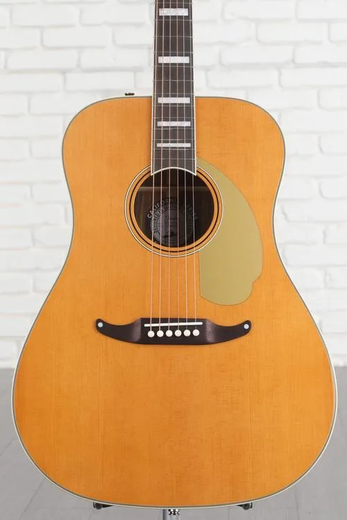  Fender King Vintage Acoustic-electric Guitar - Aged Natural