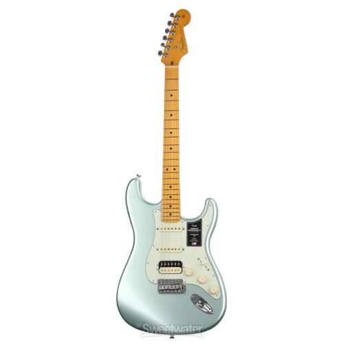  Fender American Professional II Stratocaster HSS - Mystic Surf Green with Maple Fingerboard