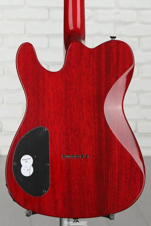  Fender Special Edition Custom Telecaster FMT HH - Crimson Red Transparent Demo