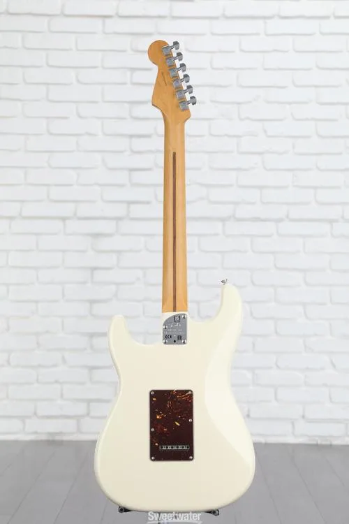 Fender American Professional II Stratocaster HSS - Olympic White with Maple Fingerboard