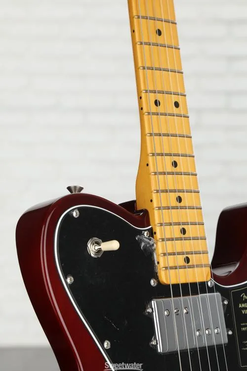  Fender Limited-edition American Vintage II 1977 Telecaster Custom Electric Guitar - Wine