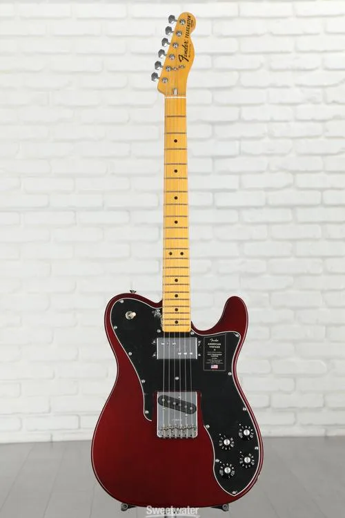  Fender Limited-edition American Vintage II 1977 Telecaster Custom Electric Guitar - Wine