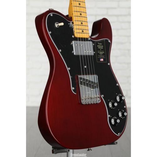  Fender Limited-edition American Vintage II 1977 Telecaster Custom Electric Guitar - Wine