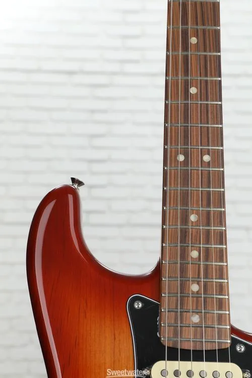  Fender Player Plus Stratocaster Electric Guitar - Sienna Sunburst with Pau Ferro Fingerboard