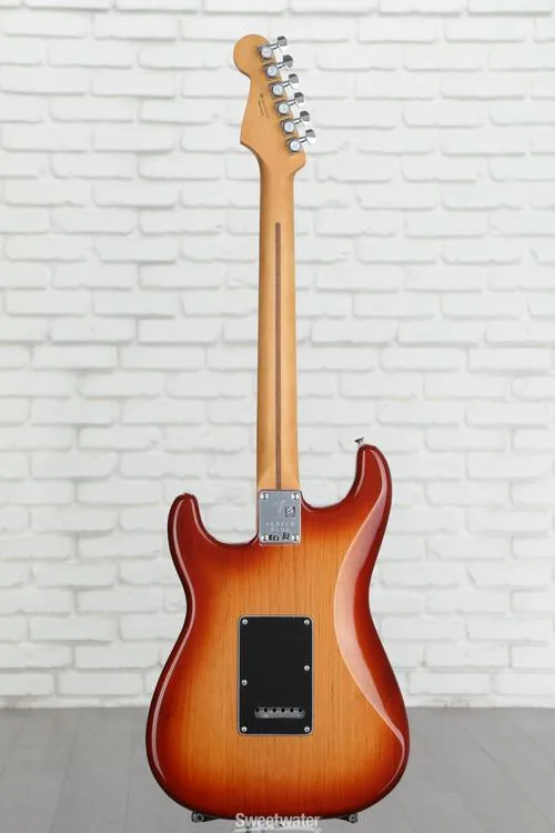  Fender Player Plus Stratocaster Electric Guitar - Sienna Sunburst with Pau Ferro Fingerboard