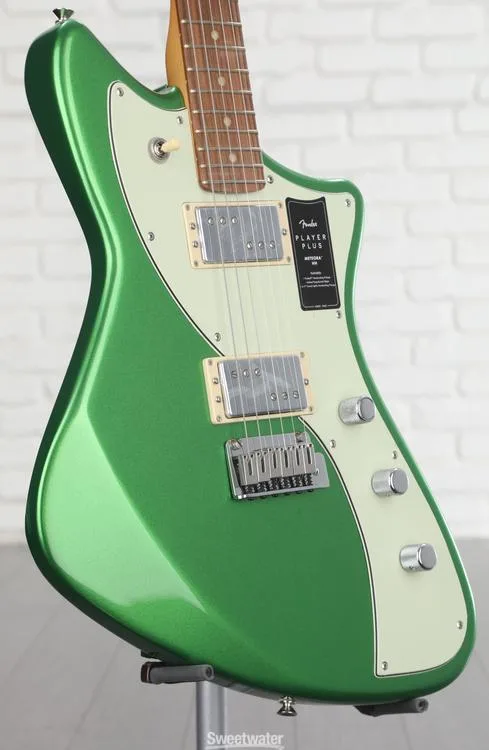  Fender Player Plus Meteora HH Electric Guitar - Cosmic Jade with Pau Ferro Fingerboard