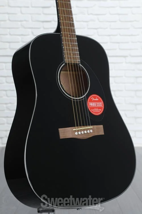  Fender CD-60S Dreadnought Acoustic Guitar - Black