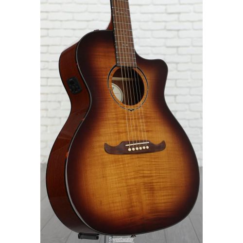  Fender FA-345CE Auditorium - 3-Tone Tea Burst