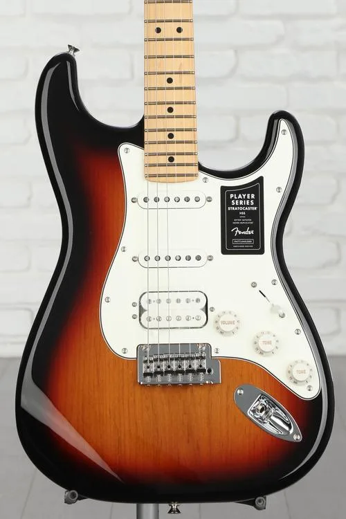 Fender Player Stratocaster HSS - 3-Tone Sunburst with Maple Fingerboard