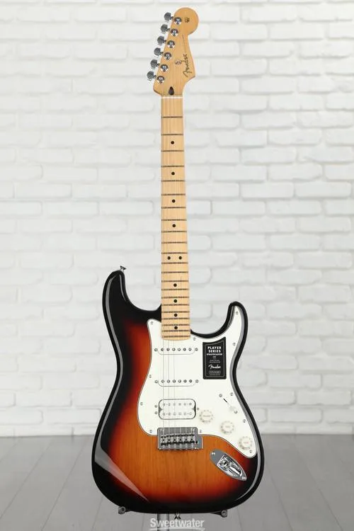  Fender Player Stratocaster HSS - 3-Tone Sunburst with Maple Fingerboard