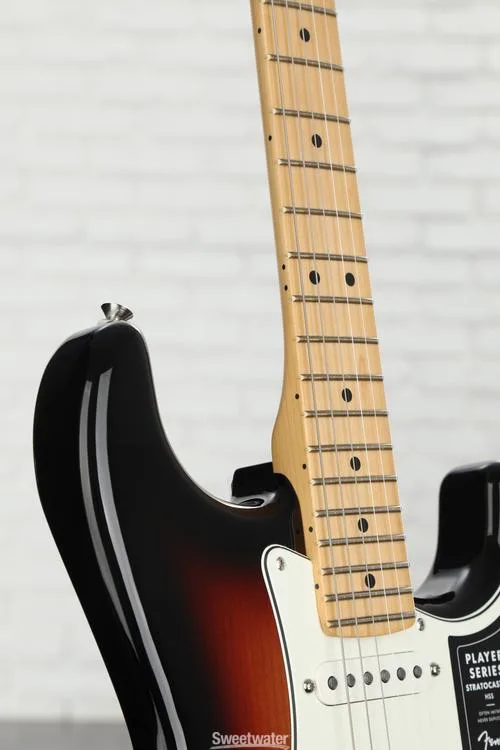  Fender Player Stratocaster HSS - 3-Tone Sunburst with Maple Fingerboard