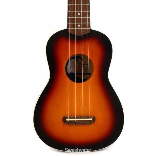  Fender Venice Soprano Ukulele - 2-color Sunburst