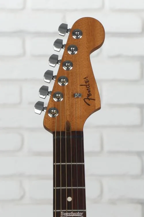  Fender Acoustasonic Player Jazzmaster Acoustic-electric Guitar - Antique Olive