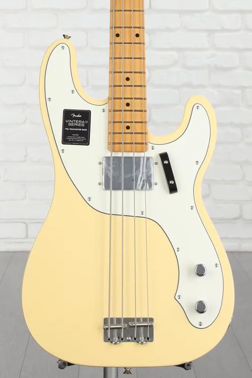 Fender Vintera II '70s Telecaster Bass - Vintage White Demo