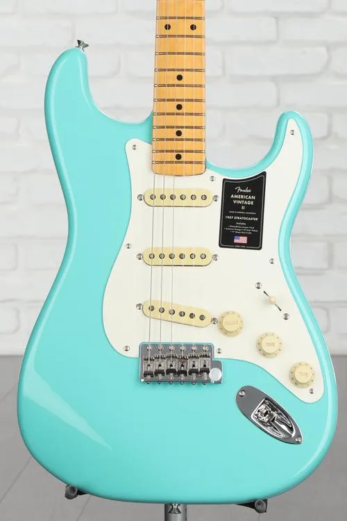 Fender American Vintage II 1957 Stratocaster Electric Guitar - Seafoam Green