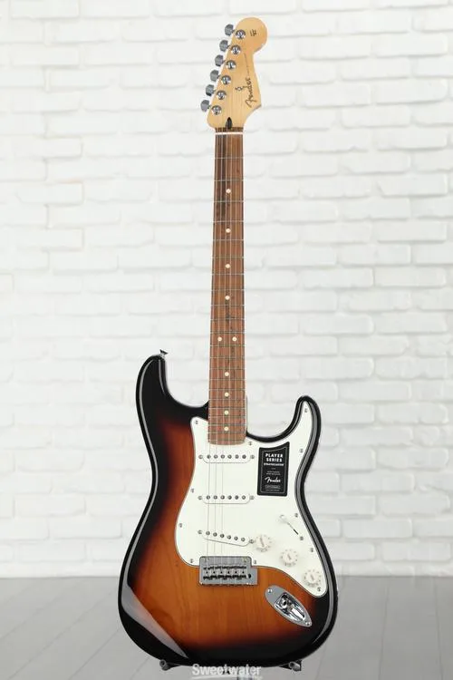  Fender Player 70th Anniversary Stratocaster Electric Guitar with Pau Ferro Fingerboard - Anniversary 2-Color Sunburst