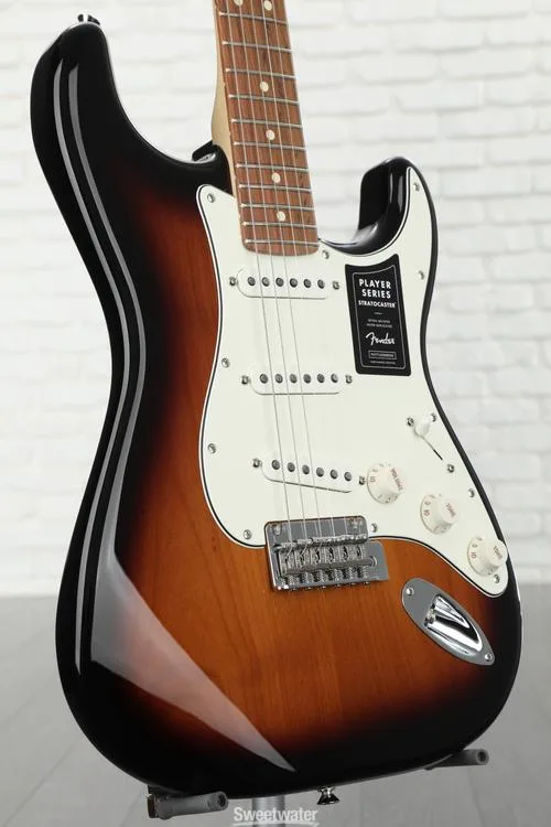  Fender Player 70th Anniversary Stratocaster Electric Guitar with Pau Ferro Fingerboard - Anniversary 2-Color Sunburst