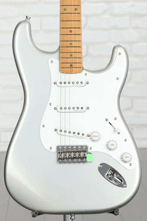 Fender H.E.R. Stratocaster Electric Guitar - Chrome Glow