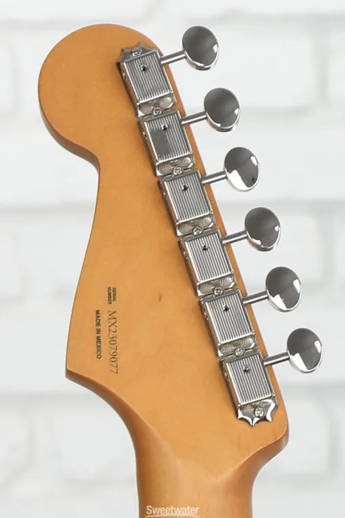  Fender H.E.R. Stratocaster Electric Guitar - Chrome Glow