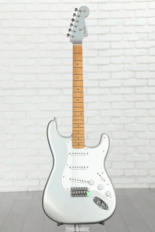  Fender H.E.R. Stratocaster Electric Guitar - Chrome Glow