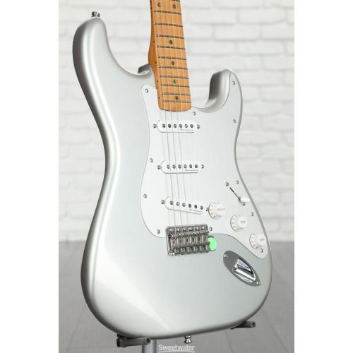  Fender H.E.R. Stratocaster Electric Guitar - Chrome Glow
