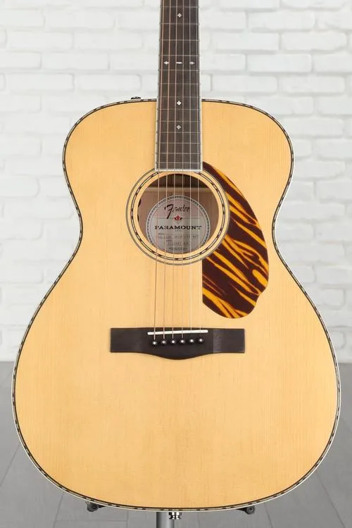  Fender Paramount PO-220E Orchestra Acoustic-electric Guitar - Natural