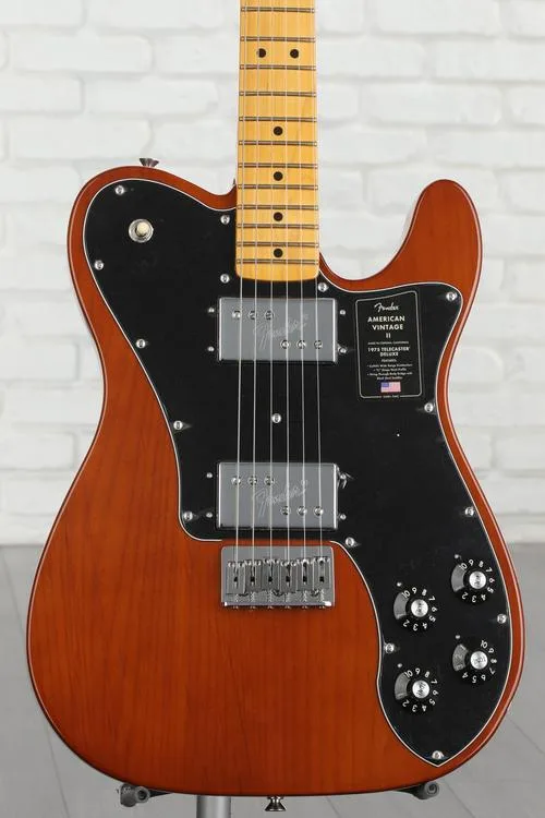Fender American Vintage II 1975 Telecaster Deluxe Electric Guitar - Mocha Demo