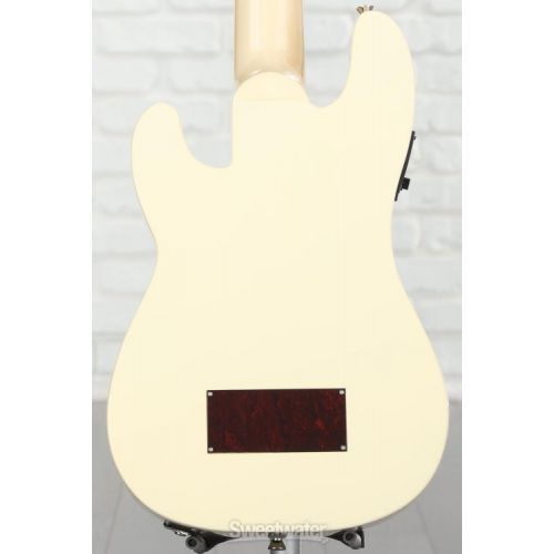  Fender Fullerton Precision Bass Uke - Olympic White