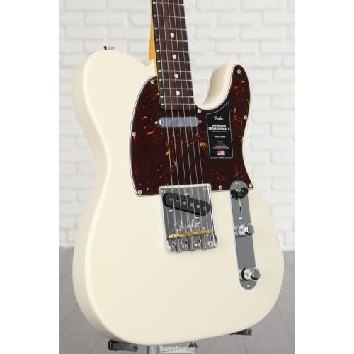  Fender American Professional II Telecaster - Olympic White with Rosewood Fingerboard