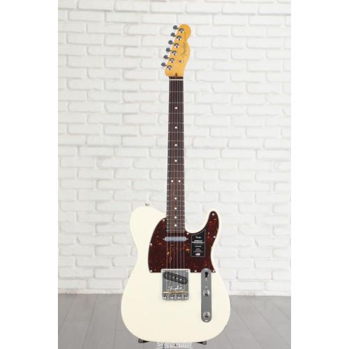  Fender American Professional II Telecaster - Olympic White with Rosewood Fingerboard