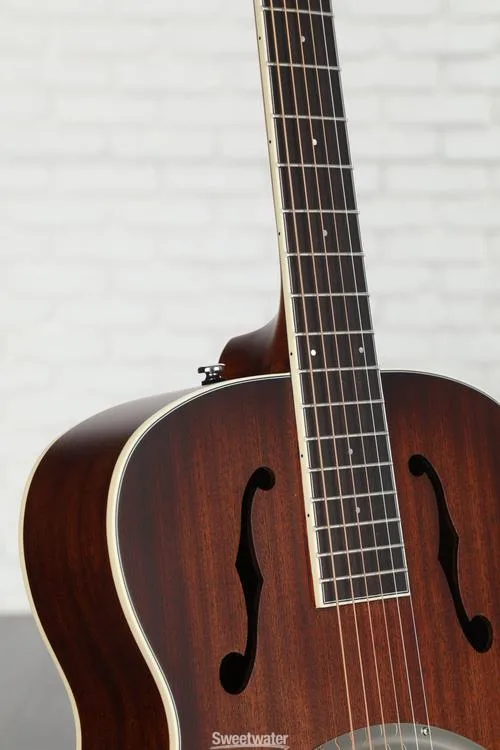  Fender PR-180E Resonator Guitar - Aged Cognac Burst