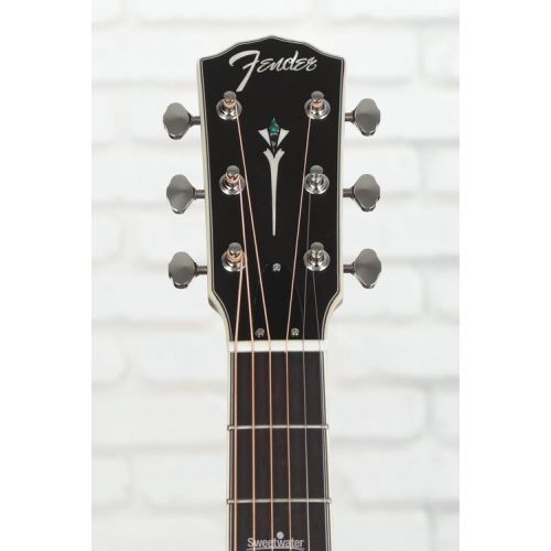  Fender PR-180E Resonator Guitar - Aged Cognac Burst