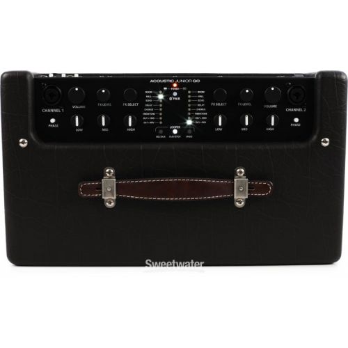  Fender Acoustic Junior Go - 100-watt Acoustic Amp with Rechargeable Battery