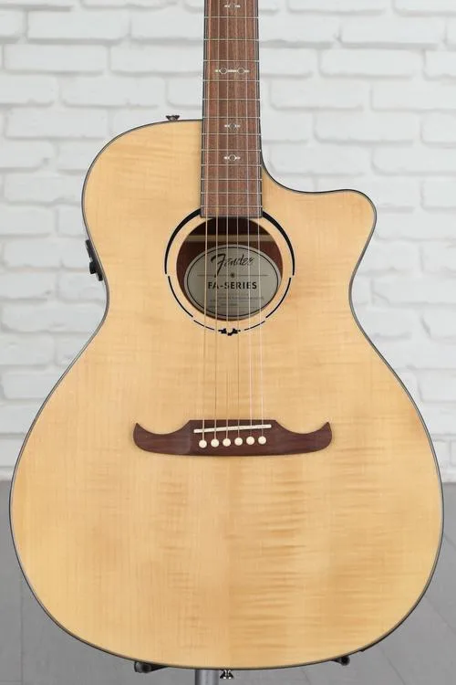  Fender FA-345CE Auditorium Acoustic-electric Guitar - Natural