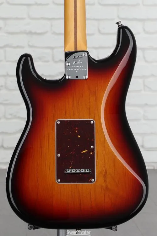 Fender American Professional II Stratocaster - 3 Color Sunburst with Rosewood Fingerboard