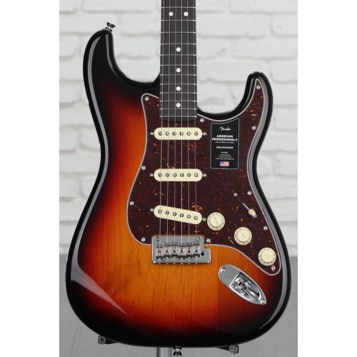  Fender American Professional II Stratocaster - 3 Color Sunburst with Rosewood Fingerboard