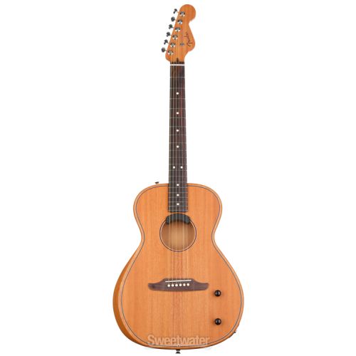  Fender Highway Series Parlor Acoustic-electric Guitar - Mahogany