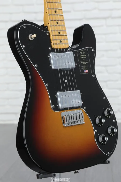  Fender American Vintage II 1975 Telecaster Deluxe Electric Guitar - 3-color Sunburst