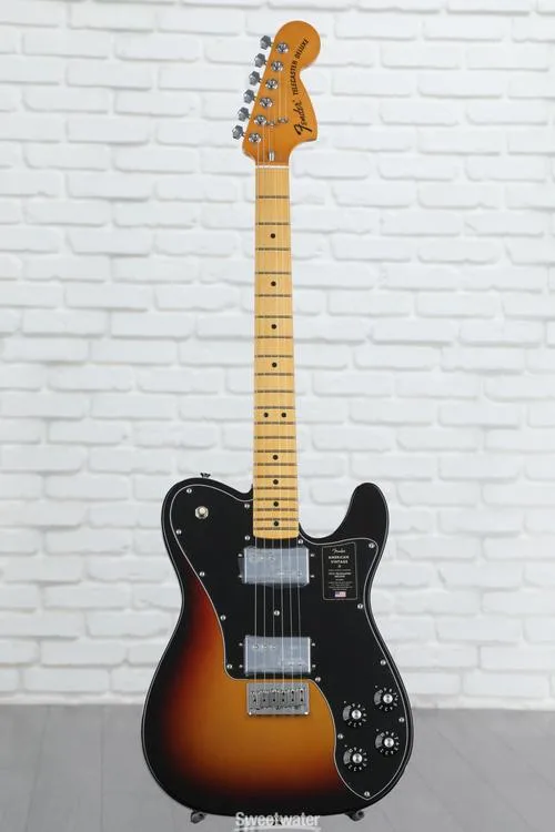  Fender American Vintage II 1975 Telecaster Deluxe Electric Guitar - 3-color Sunburst