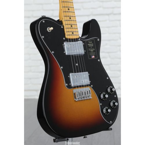  Fender American Vintage II 1975 Telecaster Deluxe Electric Guitar - 3-color Sunburst