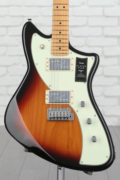 Fender Player Plus Meteora HH Electric Guitar - 3-Tone Sunburst