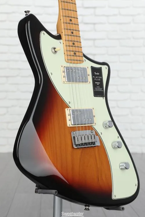  Fender Player Plus Meteora HH Electric Guitar - 3-Tone Sunburst