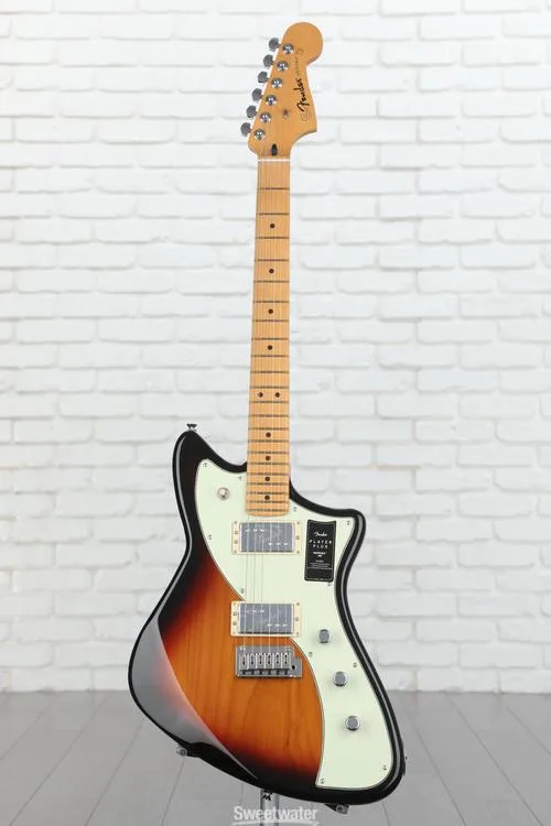  Fender Player Plus Meteora HH Electric Guitar - 3-Tone Sunburst