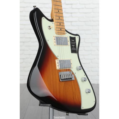  Fender Player Plus Meteora HH Electric Guitar - 3-Tone Sunburst