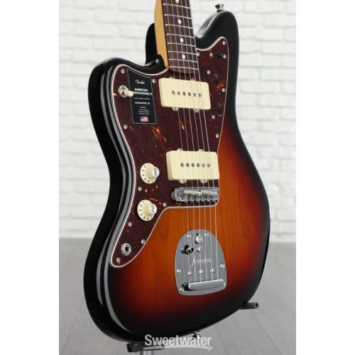  Fender American Professional II Jazzmaster Left-handed - 3-color Sunburst with Rosewood Fingerboard