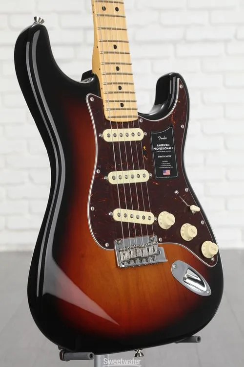  Fender American Professional II Stratocaster - 3 Color Sunburst with Maple Fingerboard