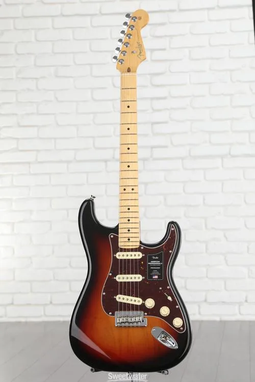  Fender American Professional II Stratocaster - 3 Color Sunburst with Maple Fingerboard