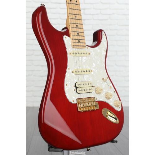  Fender Tash Sultana Stratocaster Electric Guitar - Transparent Cherry